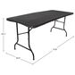 Timberlake 6-Foot Folding Table in Black - Table Only, , large