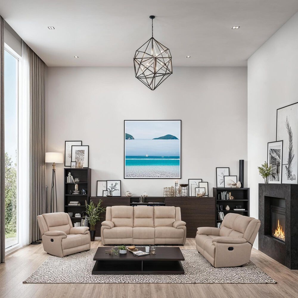 Oxford Furniture Power Recining Loveseat in Madrid Beach, , large