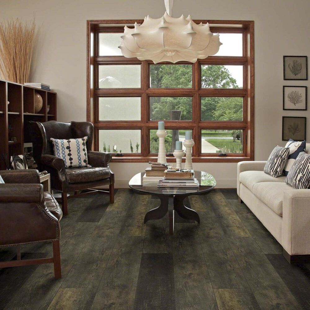 Shaw Titan HD Plus Timeless Barnboard 9" x 72" Luxury Vinyl Plank, , large