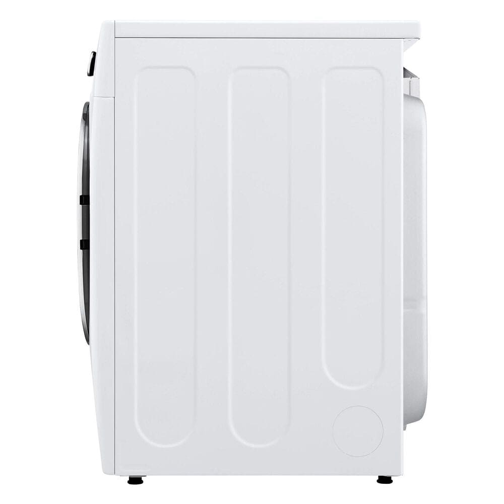 LG 7.4 Cu. Ft. Smart Front Load Gas Dryer with TurboSteam in White, , large