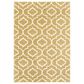 Oriental Weavers Carson 9672E 9"10" x 12"10" Gold Area Rug, , large