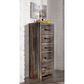 Ashley Drystan 5 Drawer Lingerie Chest in Rustic Brown, , large