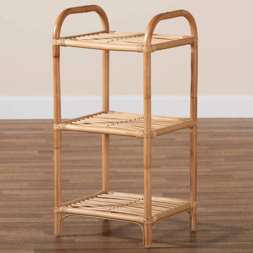 Baxton Studio Barras 3-Tier Display Shelf in Natural Brown, , large