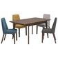 Ashley Lyncott 5-Piece Rectangular Dining Set in Medium Brown, , large