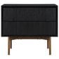 Blue River Carnaby 3-Piece Queen Bed Set in Black Brushed and Bronze, , large