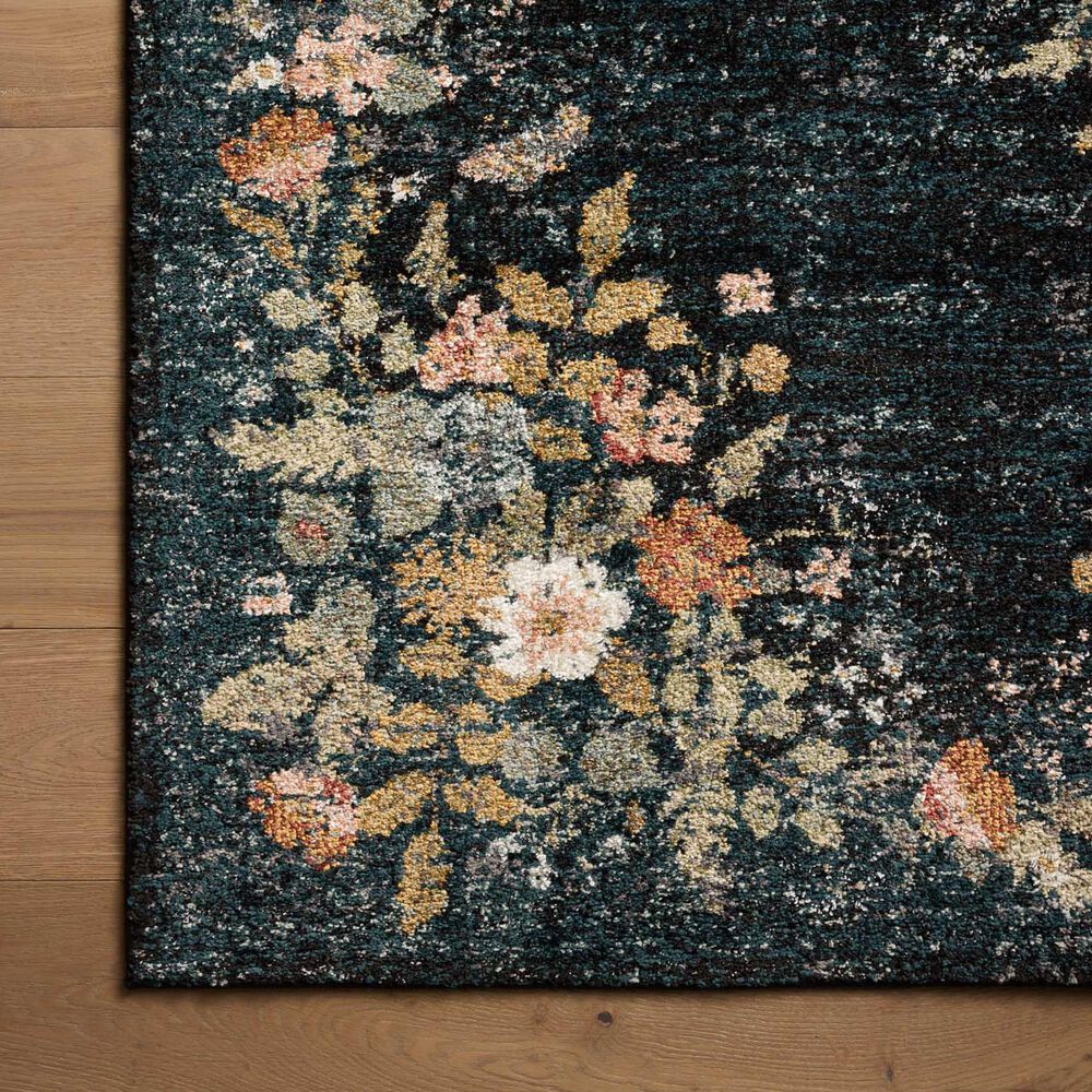Rifle Paper Co. x Loloi Laurel Strawberry Fields 2&#39;8&quot; x 4&#39; Navy Area Rug, , large