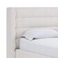 Urban Home Formosa Frank King Upholstered Bed in Ivory, , large