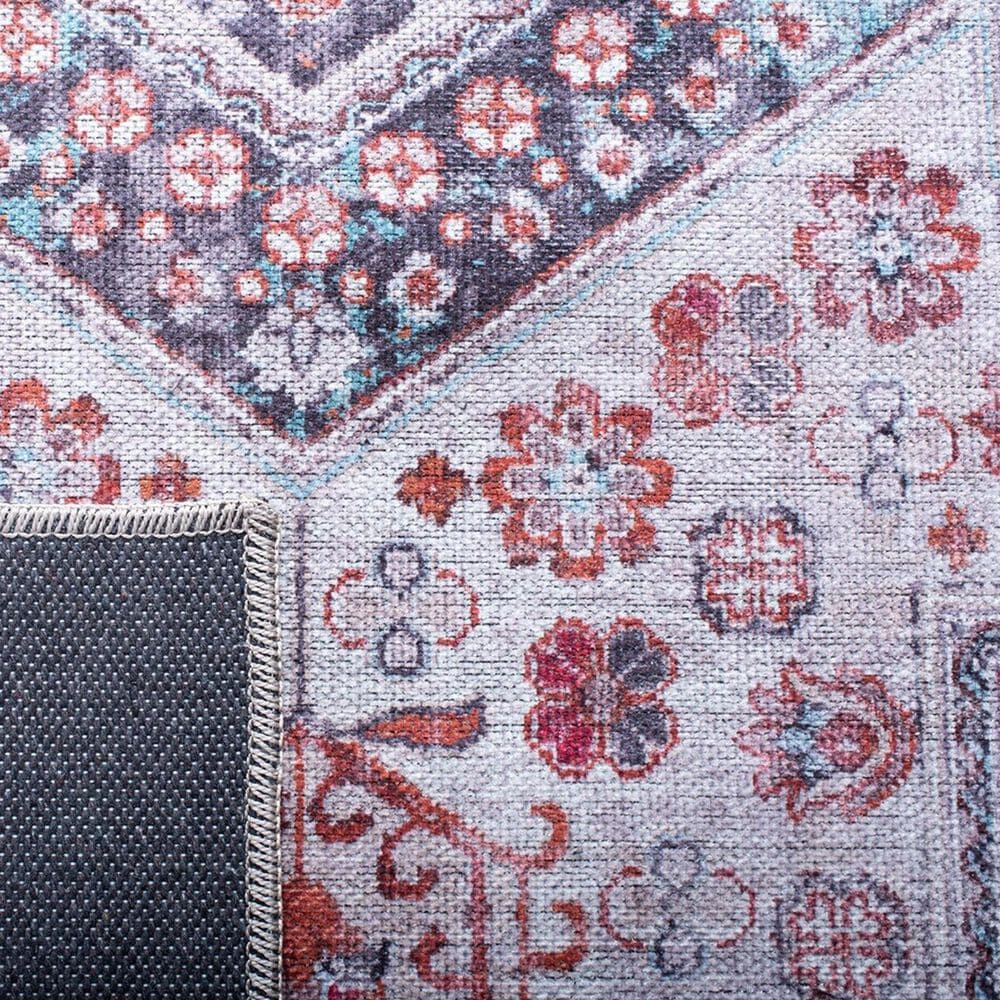 Safavieh Serapi  SEP563 6&#39;7&quot; Square Rust and Ivory Area Rug, , large