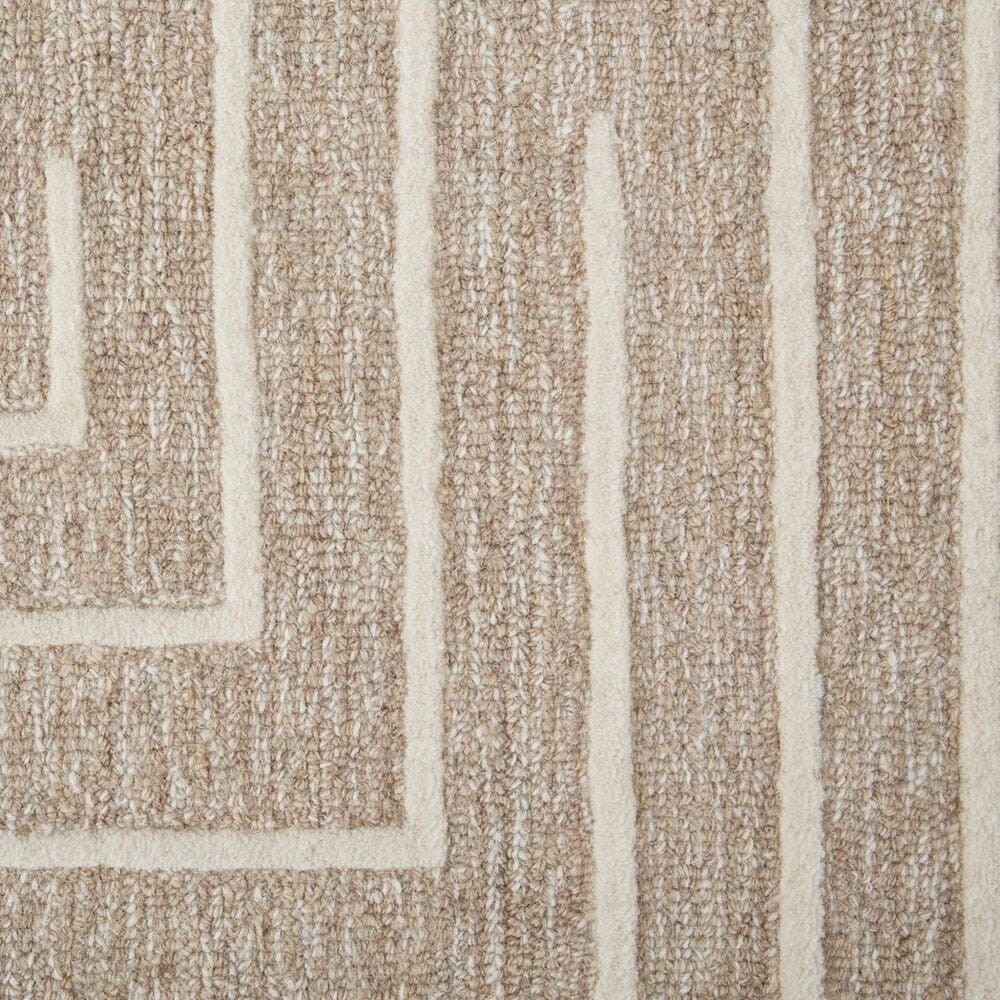Feizy Fenner 9&#39;6&quot; x 13&#39;6&quot; Beige and Ivory Area Rug, , large