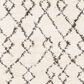 Surya Berber Shag BBE2301 2"7" x 7"3" Charcoal and Light Beige Runner, , large