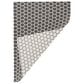 Nourison Twist Reversible 4" x 6" Black Indoor/Outdoor Area Rug, , large