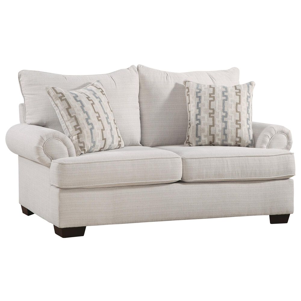 Northwestern Mallory 2-Piece Stationary Living Room Set in Chalk, , large