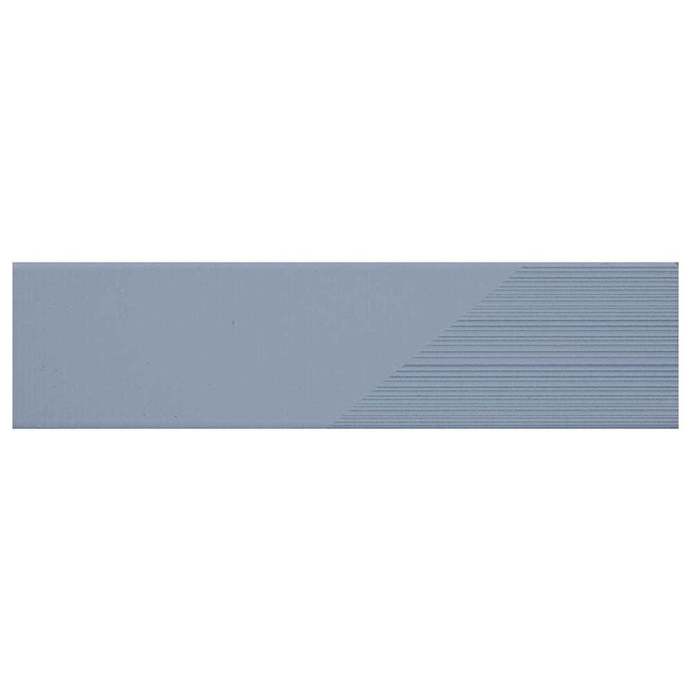 Emser Express Glare Blue 3" x 12" Ceramic Tile, , large