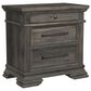 Mayberry Hill Park Ridge 4 Piece Queen Storage Bedroom Set in Charcoal, , large