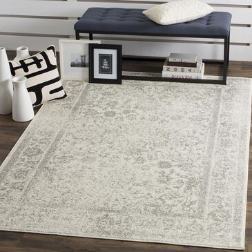 Safavieh Adirondack ADR109C-5 5"1" x 7"6" Ivory/Silver Area Rug, , large