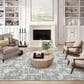 Dalyn Rug Company Delano 8" x 10" Pewter Indoor/Outdoor Area Rug, , large