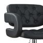 Pacific Landing Adjustable Barstool in Chrome and Black, , large