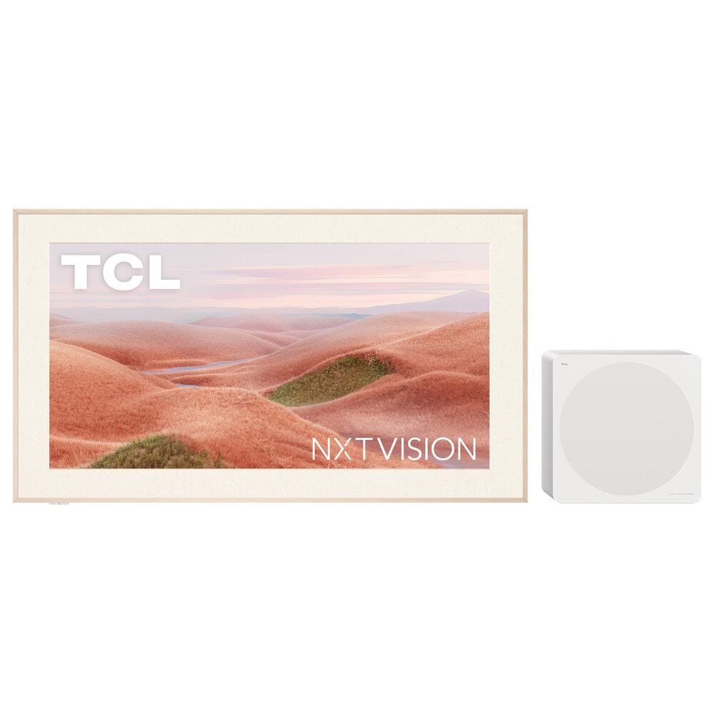TCL 85" Class NXTVISION PRO QLED 4K HDR in Off White - Smart TV, , large