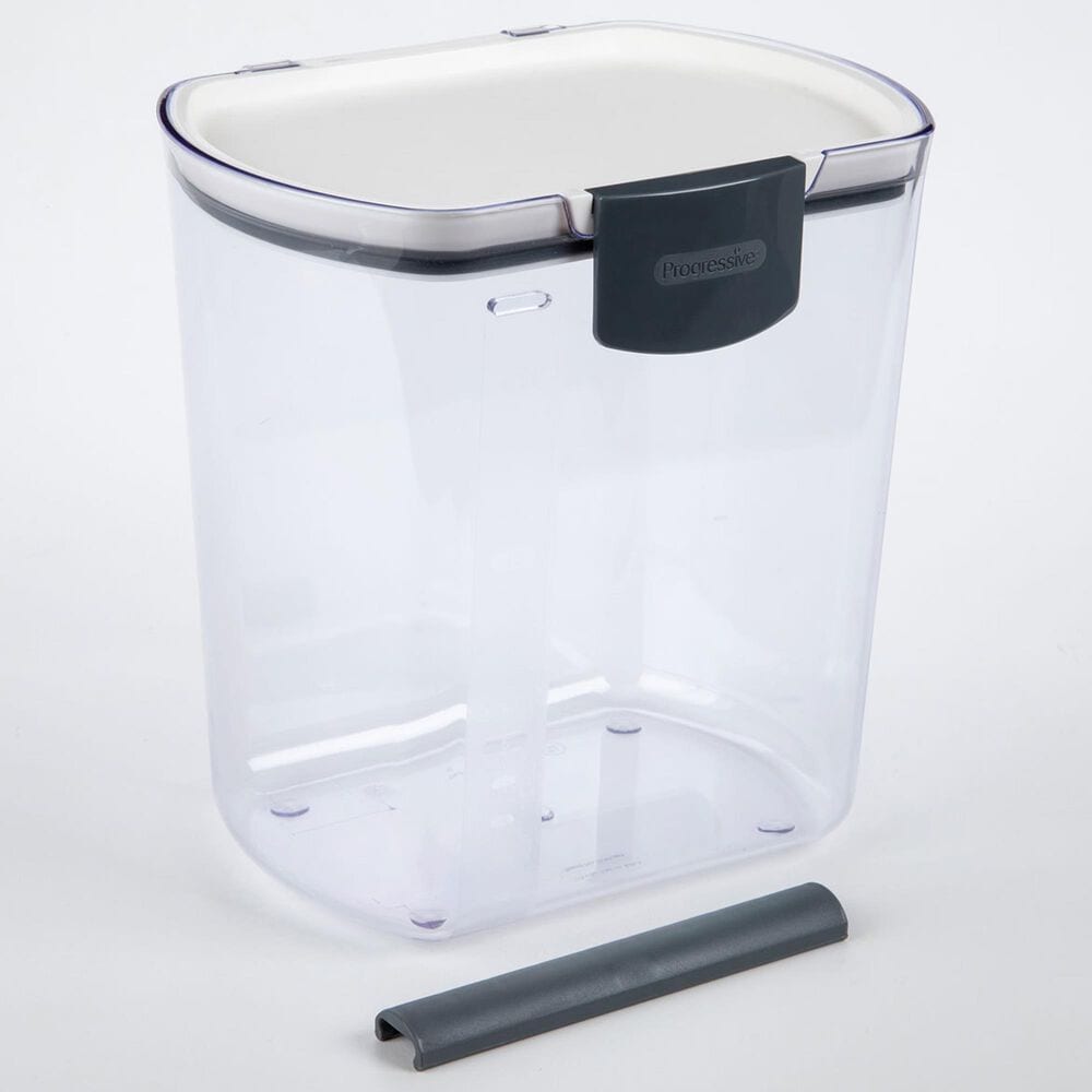 Progressive ProKeeper 4-Quart Flour Storage Container in Clear, Grey and White, , large