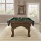 Imperial Hayden 8" Pool Table with Ball and Claw Leg in Russet, , large