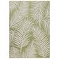 Loloi Easton Ivory and Green 6"7" x 9"4" Indoor/Outdoor Area Rug, , large