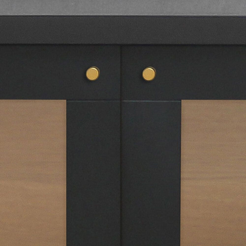Moe's Home Collection Hannah 4-Door Sideboard in Black, , large