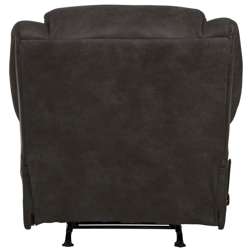 Catnapper Hayden Rocker Recliner with Heat and Massage in Steel, , large