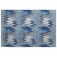 Dalyn Rug Company Soft Essentials Chevron Denim 1"8" x 2"6" Area Rug, , large