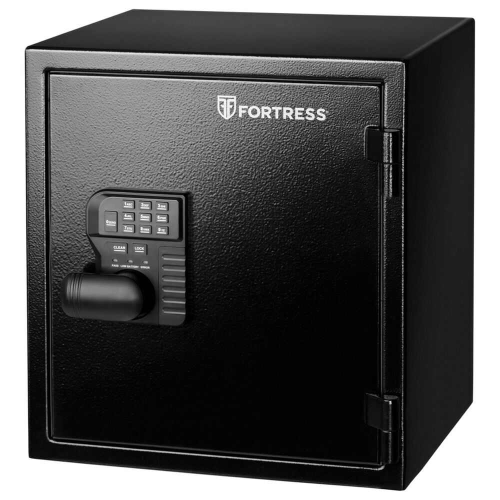 Fortress Personal Fire and Waterproof Safe with Electronic Lock in Black, , large