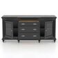Declan Dining 2-Door Buffet in Black, , large