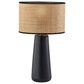 Adesso Sheffield Table Lamp and Shade in Black, , large