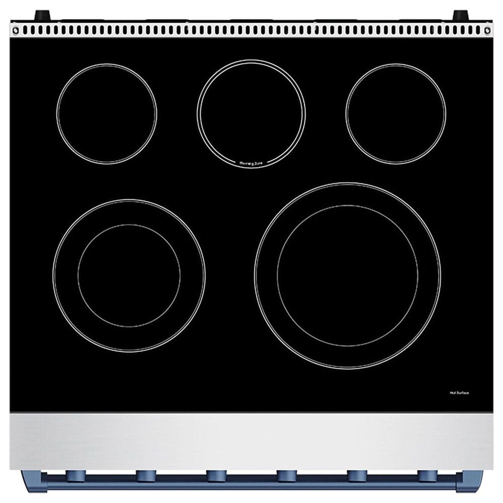 Thor Kitchen Gordon Ramsay 30" Professional Electric Range with Navy Blue Handle Kit in Stainless Steel, , large