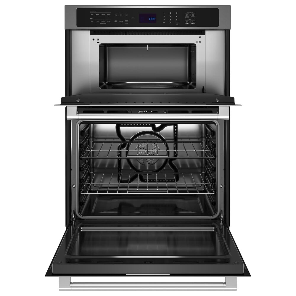 Maytag 30&quot; Electric Wall Oven Microwave Combo with Air Fry in Fingerprint Resistant Stainless Steel, , large
