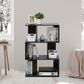 HOMLUX 3-Tier Open Shelf Bookshelf in Espresso, , large