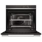 Fisher & Paykel Series 7 30" Contemporary Single Electric Wall Oven with 14 Functions in Stainless Steel and Black, , large