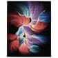 Nourison Prismatic 5"6" x 7"5" Black, Purple, Blue and Red Area Rug, , large