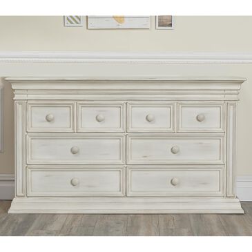 Baby Cache Vienna 6-Drawer Dresser in Antique White, , large