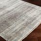 Surya Presidential PDT-2309 5" x 8" Charcoal, Ivory and Blue Area Rug, , large