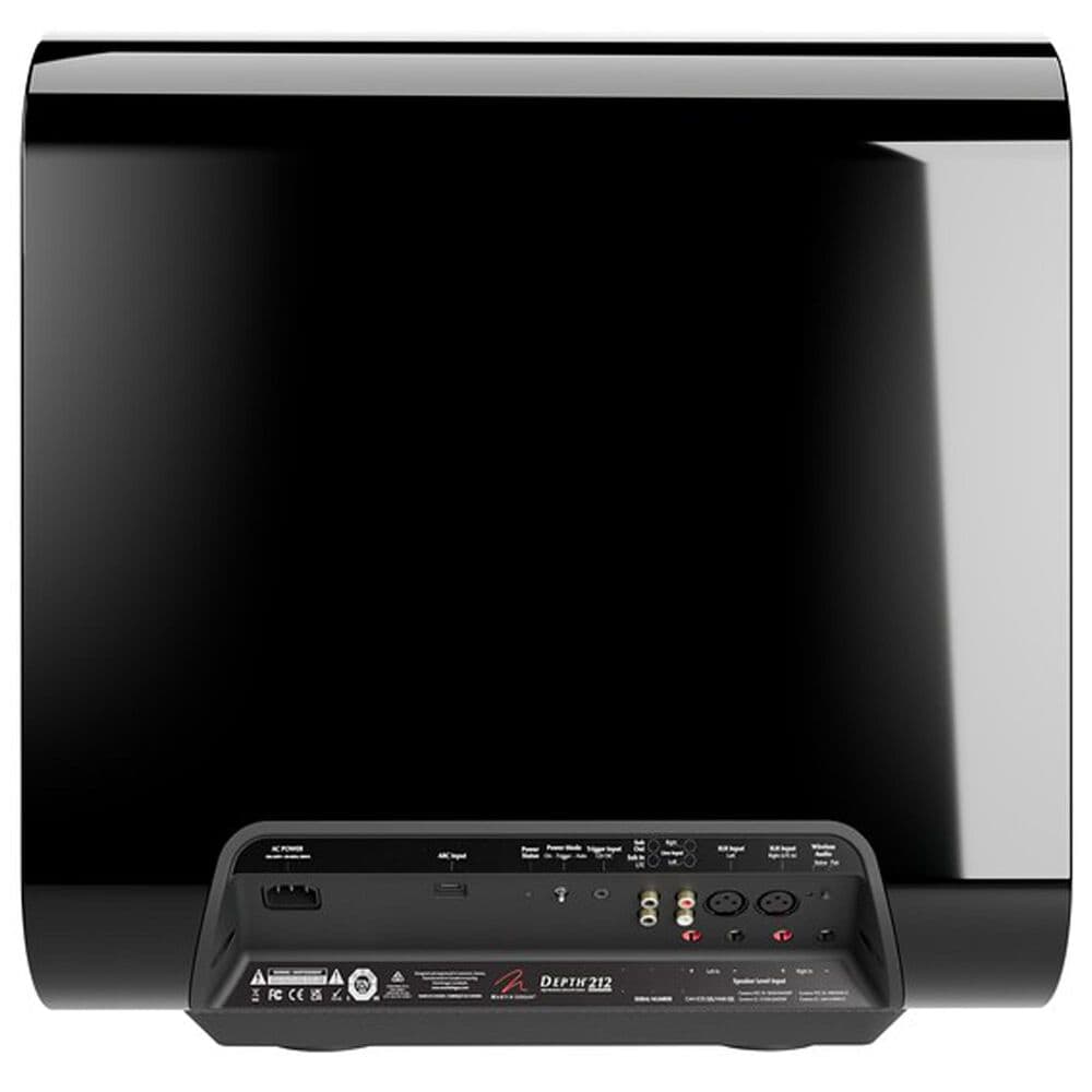 Martin Logan Depth 212 Subwoofer in Gloss Black, , large
