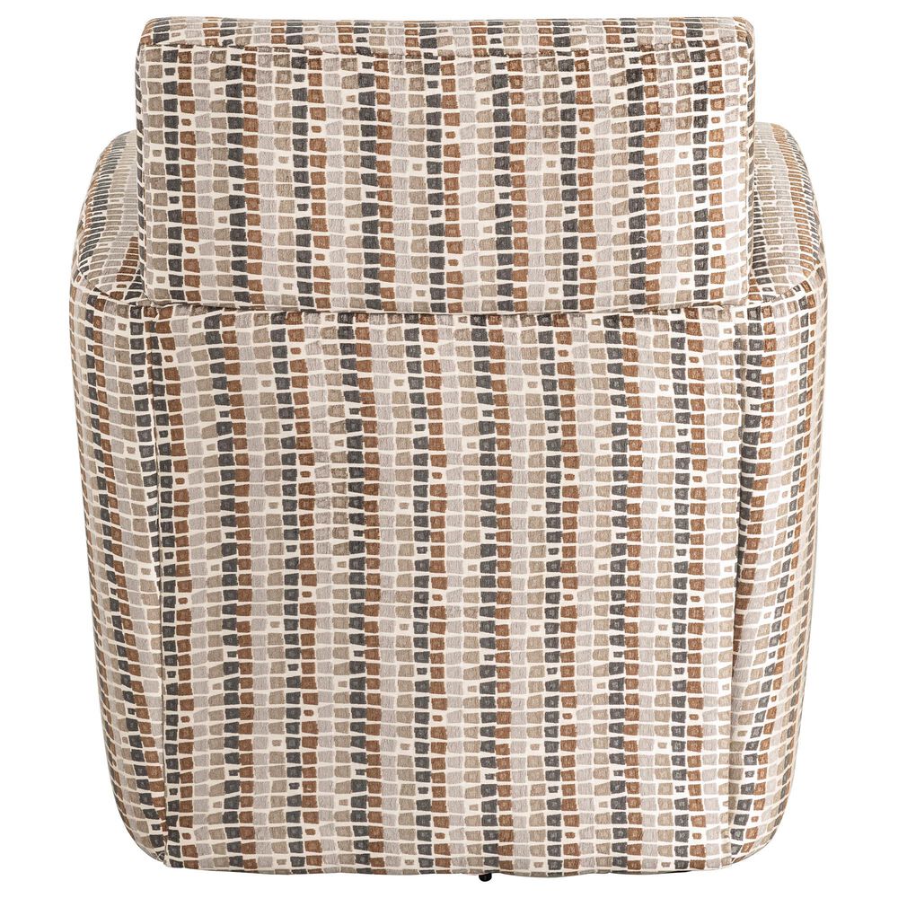 Elran Furniture Swivel Glider Barrel Chair in Bombay, , large