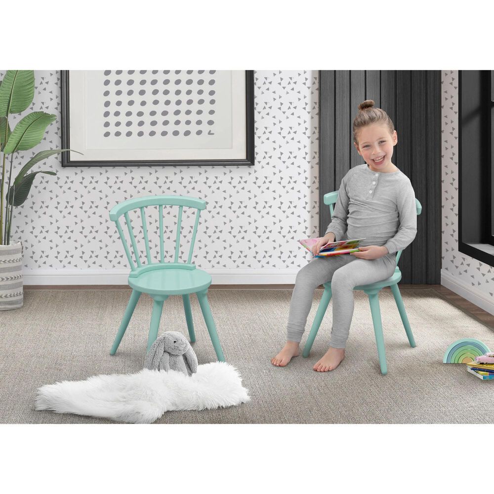 Delta Windsor Chair in Aqua &#40;Set of 2&#41;, , large