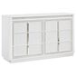 Millenium Chalanna 4-Piece Queen Bedroom Set in White Lacquer, , large
