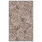 Nourison Garden Oasis Nature Mocha 3" x 5" Indoor/Outdoor Area Rug, , large