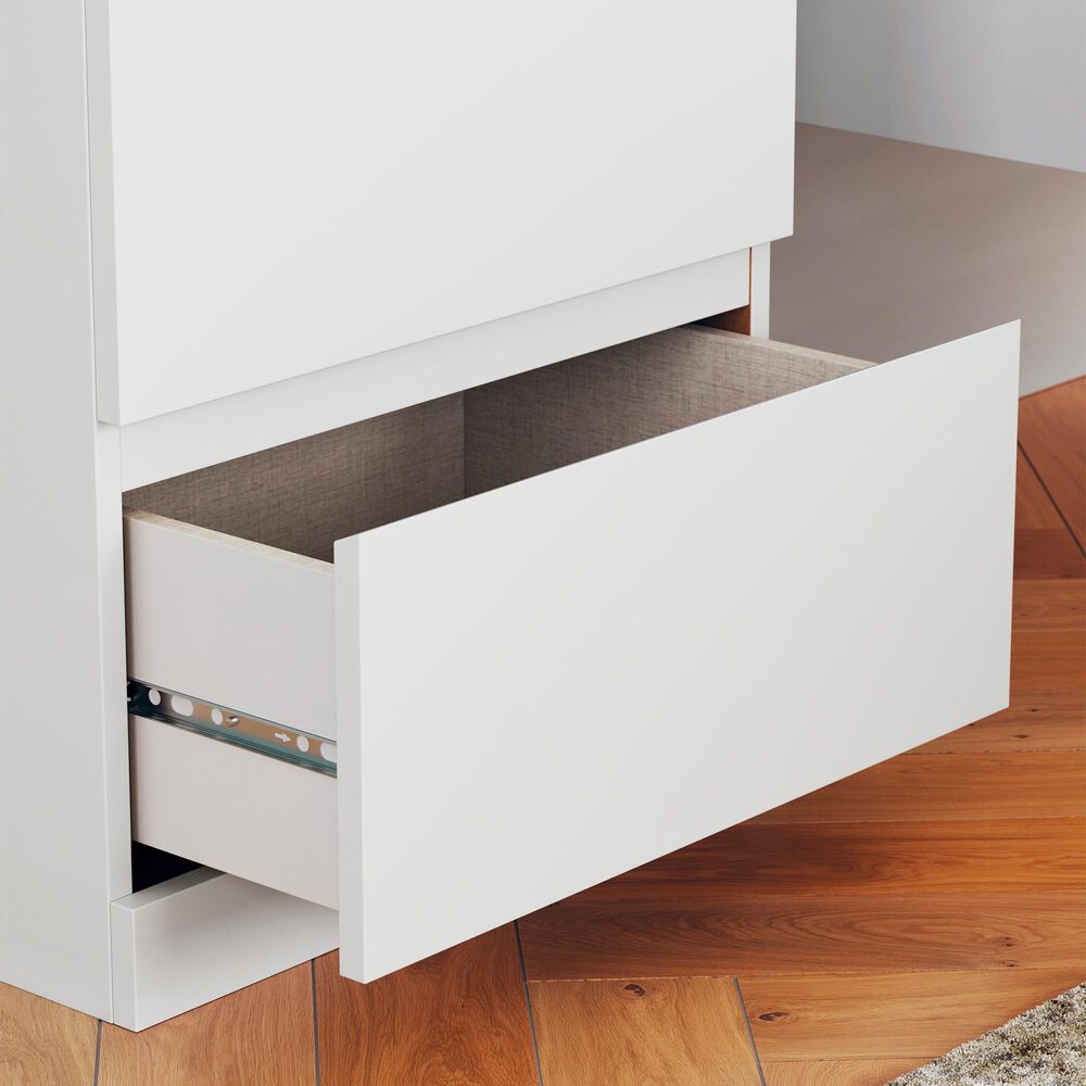 Ashley Onita 2-Drawer Nightstand in White, , large