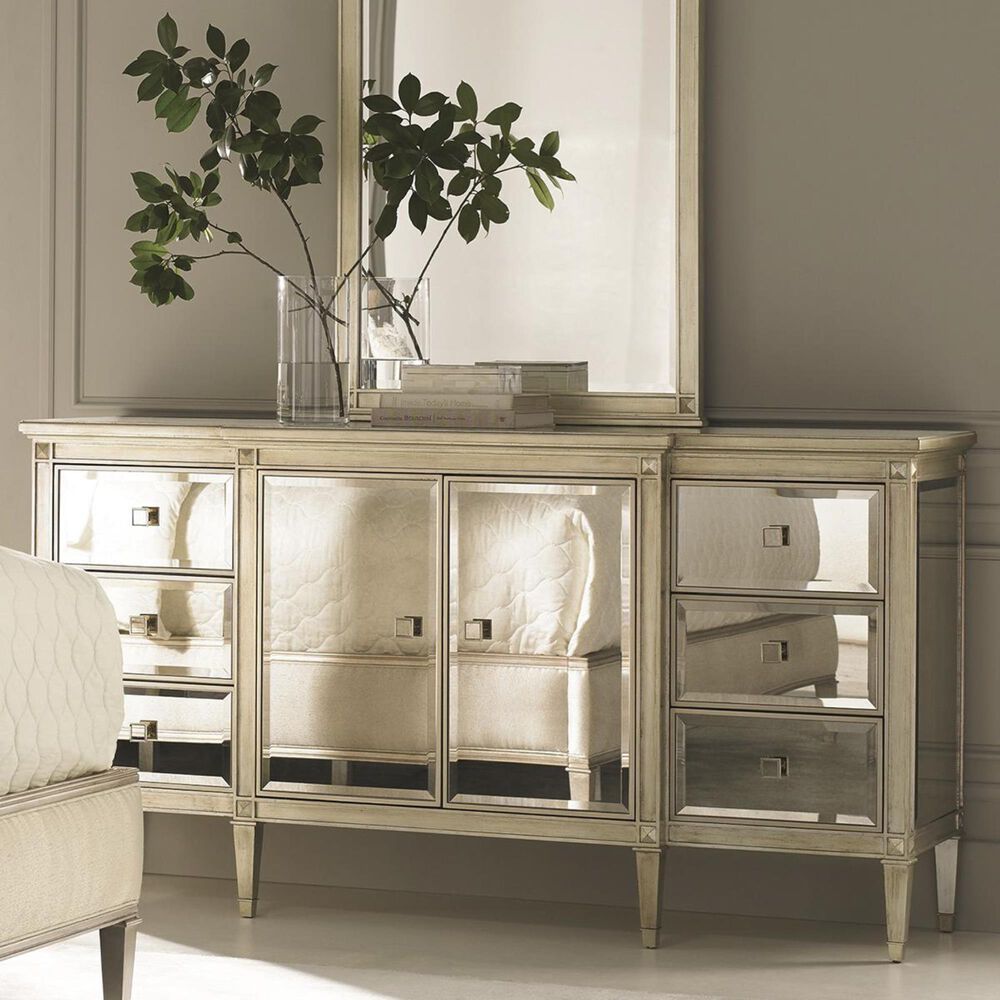 Caracole Classic 6 Drawer Dresser in Auric, , large