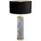 Eichholtz Newman Table Lamp in Grey Marble and Antique Brass, , large
