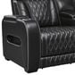 Ashley Boyington Power Reclining Loveseat with Console in Black, , large