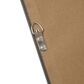 Hampton Park Auric Beam 30" x 30" Abstract Framed Canvas Wall Art in Black, Grey and Gold, , large