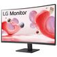 LG 31.5" FHD Curved Monitor with FreeSync in Black, , large
