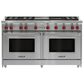 Wolf 60" Professional Gas Range Double Oven, , large